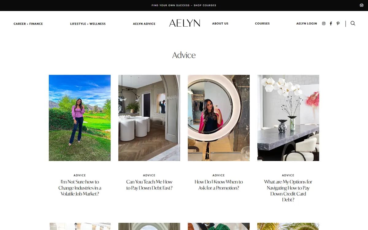 Aelyn: Aelyn Advice library