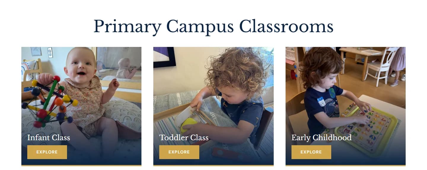 Elizabeth Academy website