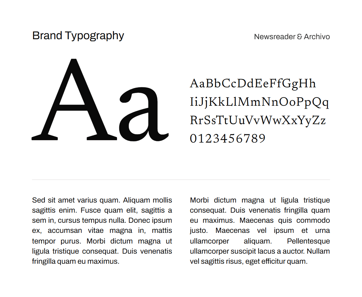 Felice Frankel brand typography