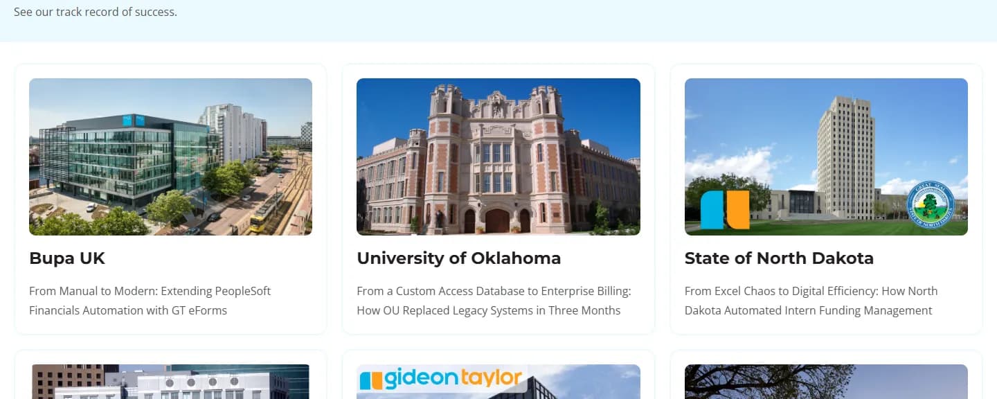 Gideon Taylor website