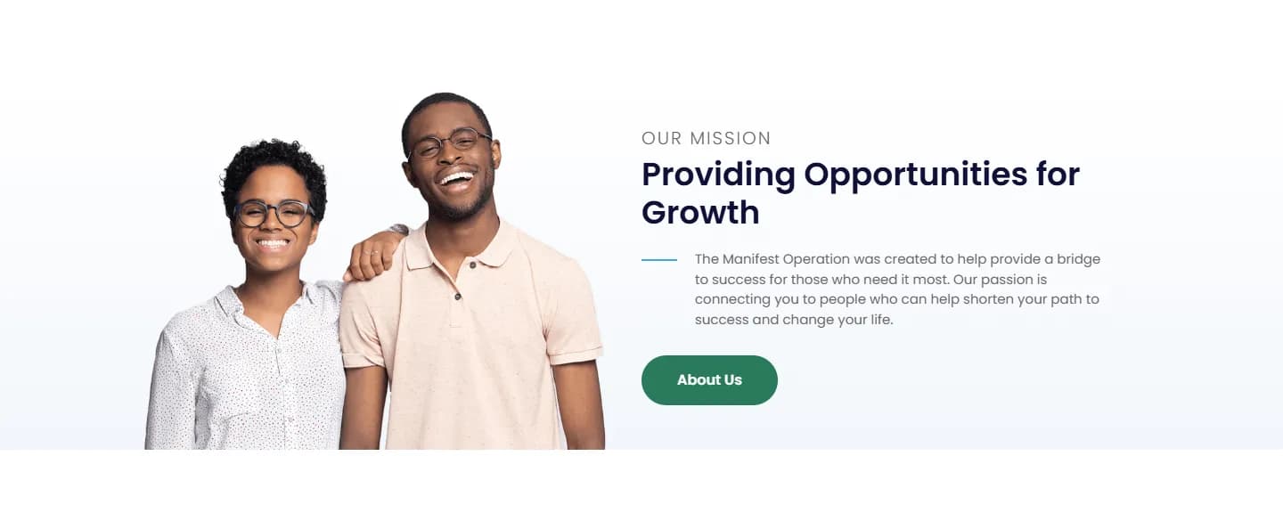 Manifest Operation website