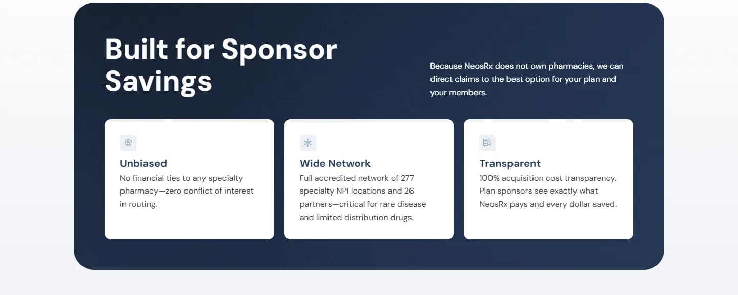 NeosRx website