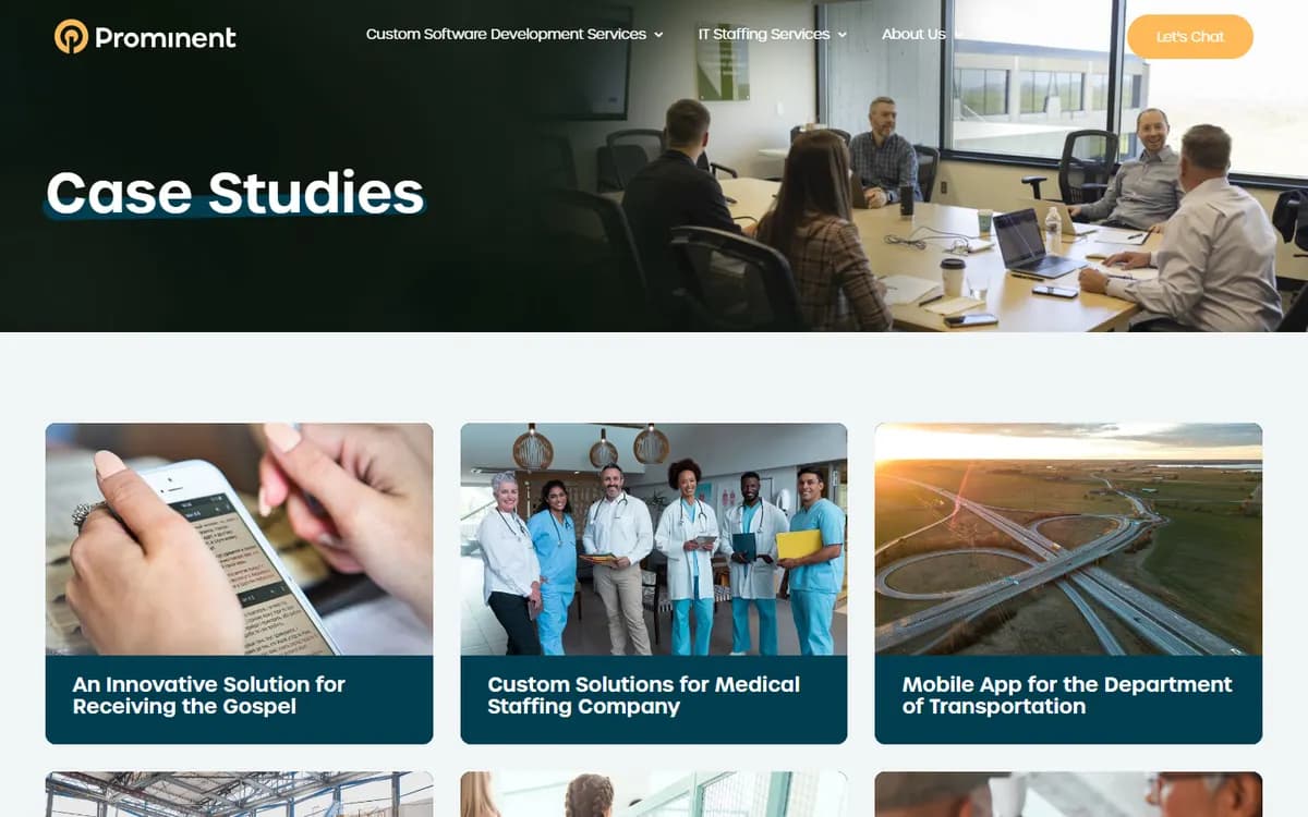 Prominent: A case study library
