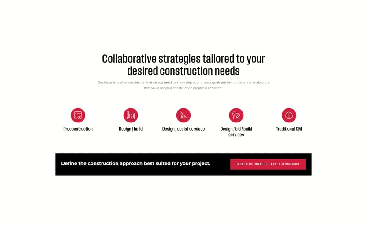 RVC: Five ways to deliver a project