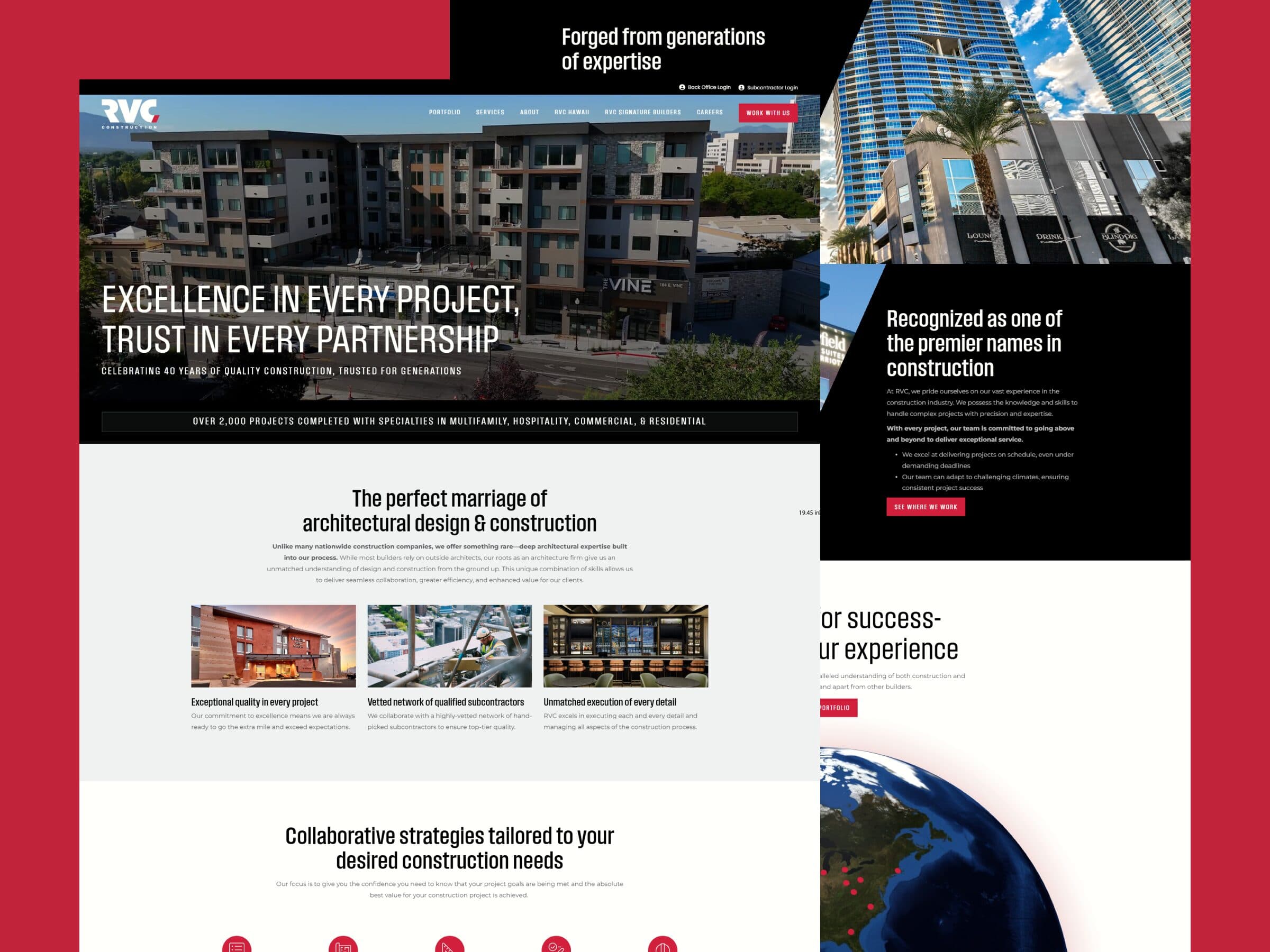 RVC website design by Fluid22
