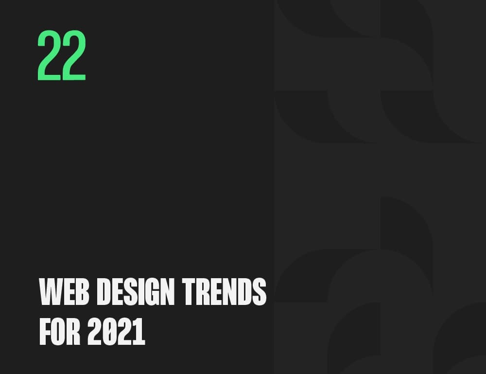 web design trends 2021