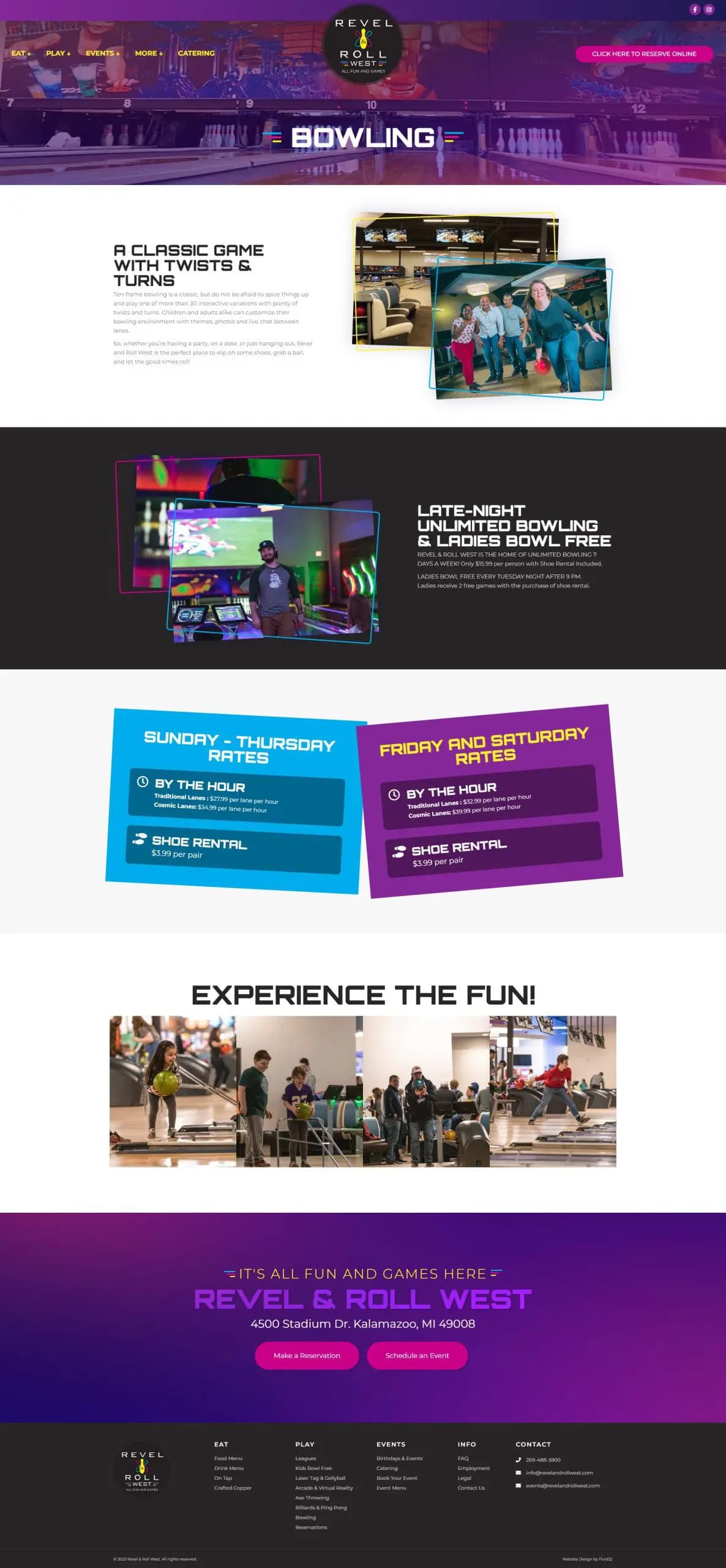 revel rol website screen