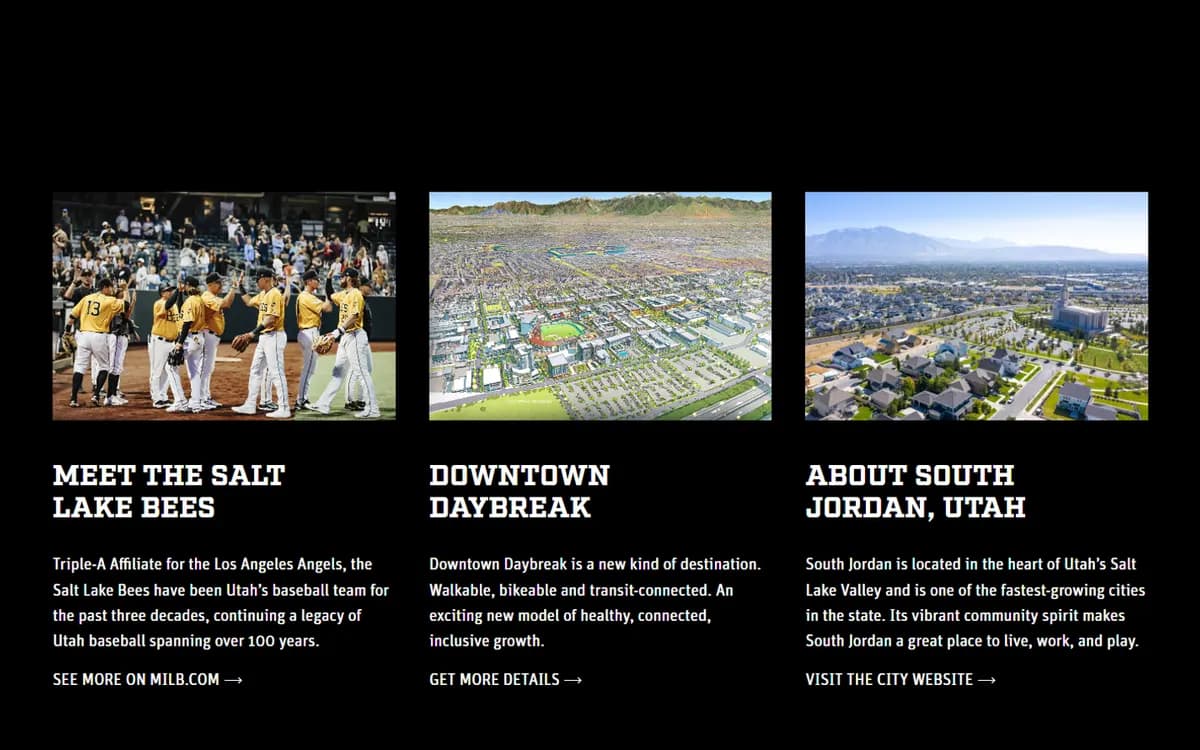 Bees Ballpark: Season seats and local guides