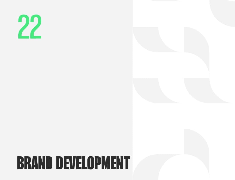 Brand development Discover the art of brand development with Fluid22.