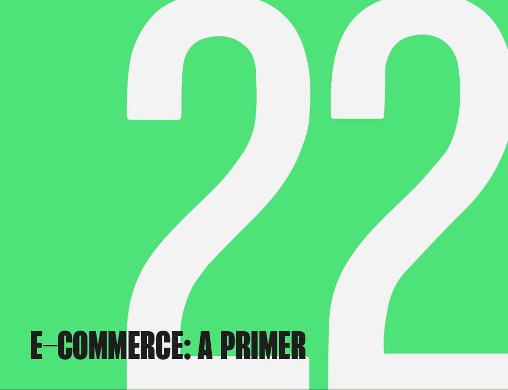 E-Commerce Essentials Embark on your e-commerce journey
