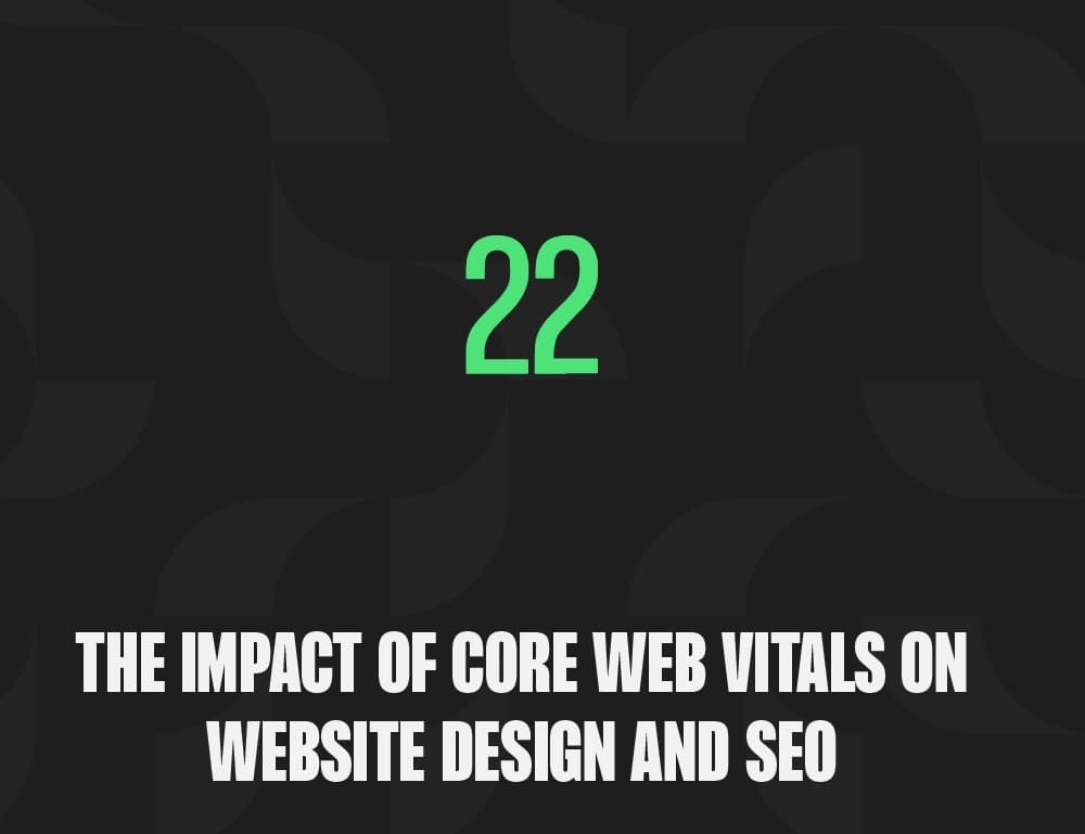 Core Website Vitals The Impact of Core Web Vitals on Website Design and SEO