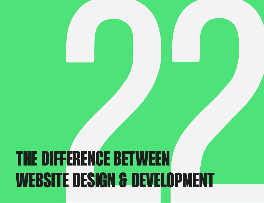 Artboard 7 Web Design vs. Development