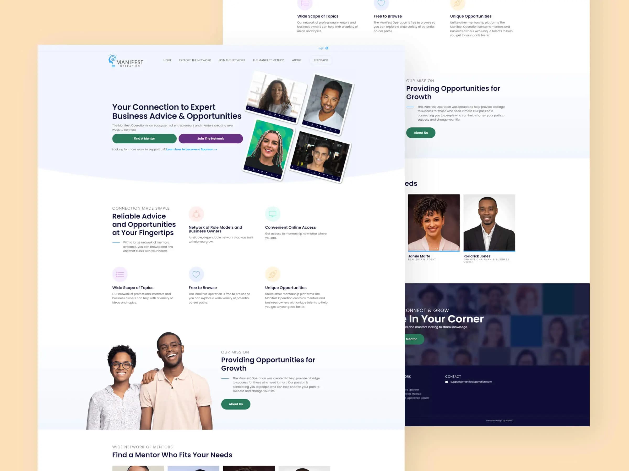manifest-operation-hero manifest operation webpage