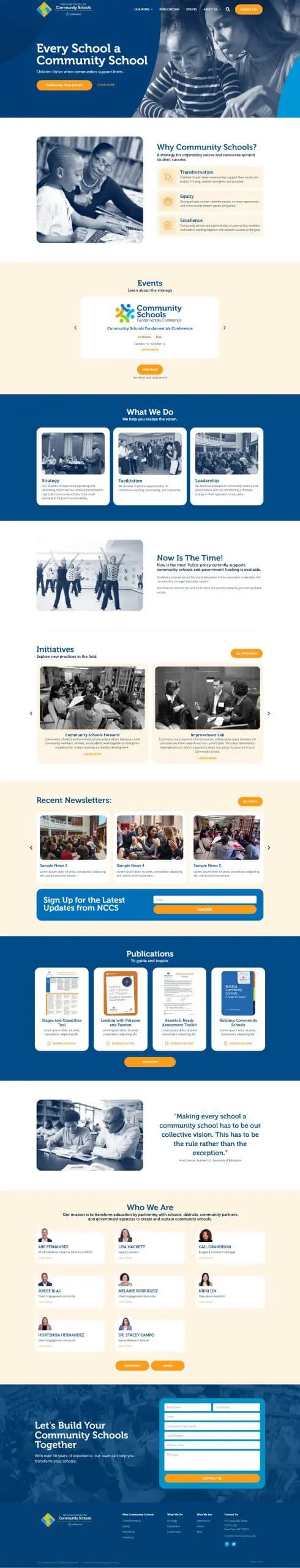 nccs-screencapture NCCS website screen shot
